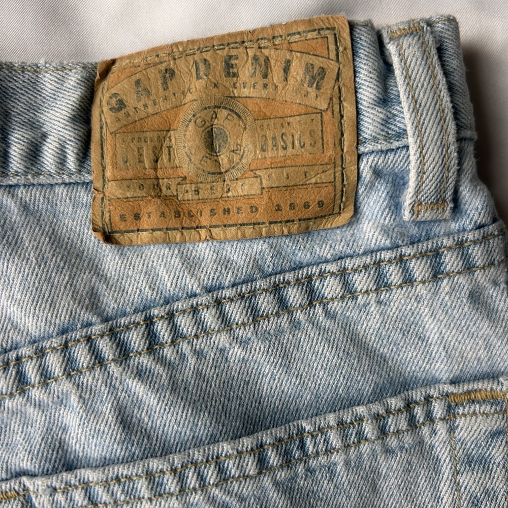 90s Classic Gap Tapered Leg 100% Cotton Size 6